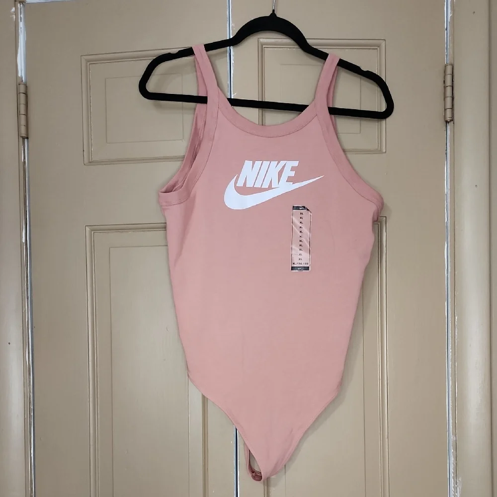 NWT Nike Pink Thong Bodysuit